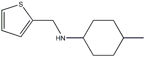 4-methyl-N-(thiophen-2-ylmethyl)cyclohexan-1-amine Structure