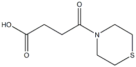4-oxo-4-(thiomorpholin-4-yl)butanoic acid 구조식 이미지