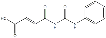 4-oxo-4-[(phenylcarbamoyl)amino]but-2-enoic acid 구조식 이미지