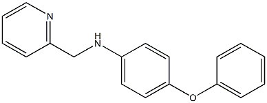 4-phenoxy-N-(pyridin-2-ylmethyl)aniline Structure