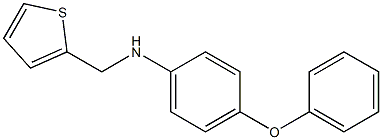 4-phenoxy-N-(thiophen-2-ylmethyl)aniline 구조식 이미지