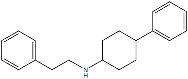 4-phenyl-N-(2-phenylethyl)cyclohexan-1-amine 구조식 이미지