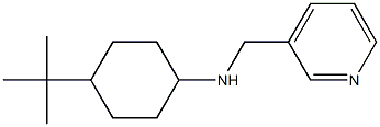 4-tert-butyl-N-(pyridin-3-ylmethyl)cyclohexan-1-amine 구조식 이미지