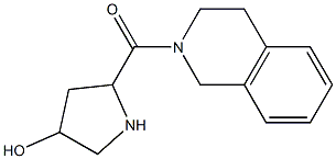 5-(1,2,3,4-tetrahydroisoquinolin-2-ylcarbonyl)pyrrolidin-3-ol Structure