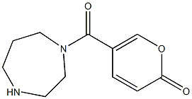 5-(1,4-diazepan-1-ylcarbonyl)-2H-pyran-2-one Structure