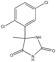 5-(2,5-dichlorophenyl)-5-methylimidazolidine-2,4-dione Structure