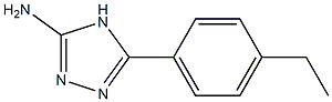 5-(4-ethylphenyl)-4H-1,2,4-triazol-3-amine 구조식 이미지