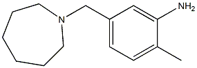 5-(azepan-1-ylmethyl)-2-methylaniline 구조식 이미지