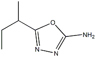 5-(butan-2-yl)-1,3,4-oxadiazol-2-amine Structure