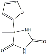 5-(furan-2-yl)-5-methylimidazolidine-2,4-dione Structure