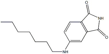 5-(heptylamino)-2,3-dihydro-1H-isoindole-1,3-dione 구조식 이미지