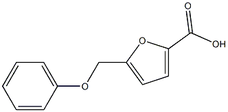 5-(phenoxymethyl)furan-2-carboxylic acid 구조식 이미지