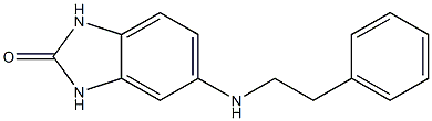 5-[(2-phenylethyl)amino]-2,3-dihydro-1H-1,3-benzodiazol-2-one Structure