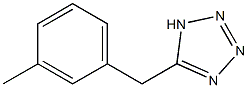 5-[(3-methylphenyl)methyl]-1H-1,2,3,4-tetrazole Structure