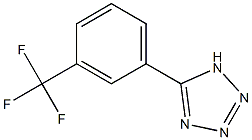 5-[3-(trifluoromethyl)phenyl]-1H-1,2,3,4-tetrazole Structure