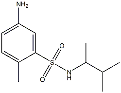 5-amino-2-methyl-N-(3-methylbutan-2-yl)benzene-1-sulfonamide 구조식 이미지