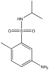 5-amino-2-methyl-N-(propan-2-yl)benzene-1-sulfonamide 구조식 이미지