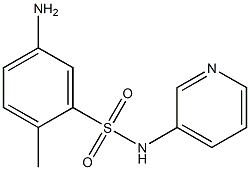 5-amino-2-methyl-N-(pyridin-3-yl)benzene-1-sulfonamide 구조식 이미지