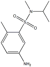 5-amino-N,2-dimethyl-N-(propan-2-yl)benzene-1-sulfonamide 구조식 이미지