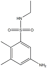 5-amino-N-ethyl-2,3-dimethylbenzene-1-sulfonamide 구조식 이미지