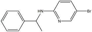 5-bromo-N-(1-phenylethyl)pyridin-2-amine 구조식 이미지