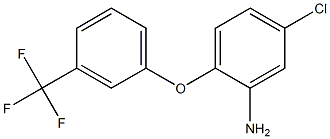 5-chloro-2-[3-(trifluoromethyl)phenoxy]aniline 구조식 이미지