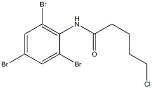 5-chloro-N-(2,4,6-tribromophenyl)pentanamide Structure