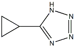 5-cyclopropyl-1H-1,2,3,4-tetrazole Structure