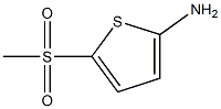 5-methanesulfonylthiophen-2-amine Structure