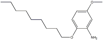 5-methoxy-2-(nonyloxy)aniline Structure