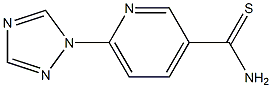 6-(1H-1,2,4-triazol-1-yl)pyridine-3-carbothioamide Structure