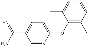 6-(2,6-dimethylphenoxy)pyridine-3-carboximidamide 구조식 이미지