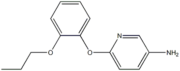 6-(2-propoxyphenoxy)pyridin-3-amine 구조식 이미지