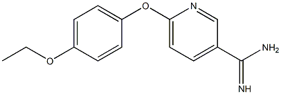 6-(4-ethoxyphenoxy)pyridine-3-carboximidamide 구조식 이미지