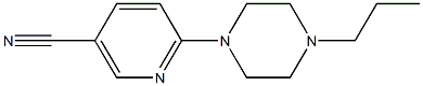 6-(4-propylpiperazin-1-yl)nicotinonitrile Structure