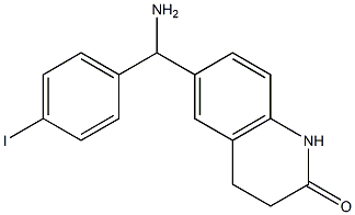 6-[amino(4-iodophenyl)methyl]-1,2,3,4-tetrahydroquinolin-2-one 구조식 이미지