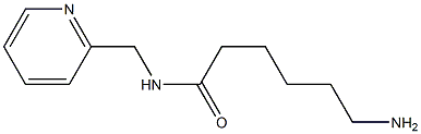 6-amino-N-(pyridin-2-ylmethyl)hexanamide Structure