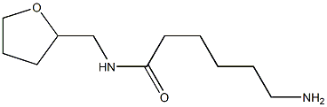 6-amino-N-(tetrahydrofuran-2-ylmethyl)hexanamide 구조식 이미지