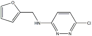 6-chloro-N-(furan-2-ylmethyl)pyridazin-3-amine Structure