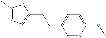 6-methoxy-N-[(5-methylfuran-2-yl)methyl]pyridin-3-amine Structure