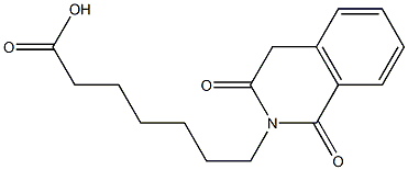 7-(1,3-dioxo-1,2,3,4-tetrahydroisoquinolin-2-yl)heptanoic acid 구조식 이미지