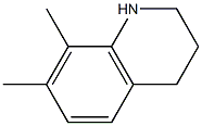 7,8-dimethyl-1,2,3,4-tetrahydroquinoline Structure