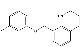 8-(3,5-dimethylphenoxymethyl)-1,2,3,4-tetrahydroquinoline 구조식 이미지