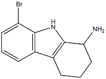 8-bromo-2,3,4,9-tetrahydro-1H-carbazol-1-amine Structure