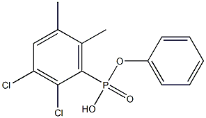 benzenephosphonoyl dichloride 구조식 이미지