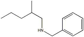 benzyl(2-methylpentyl)amine Structure