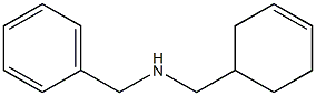 benzyl(cyclohex-3-en-1-ylmethyl)amine Structure