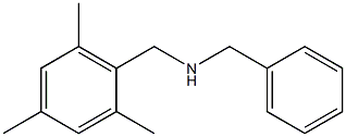 benzyl[(2,4,6-trimethylphenyl)methyl]amine Structure