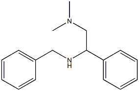 benzyl[2-(dimethylamino)-1-phenylethyl]amine Structure
