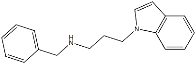 benzyl[3-(1H-indol-1-yl)propyl]amine Structure